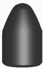 Conical button