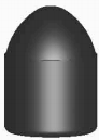Parabolic button