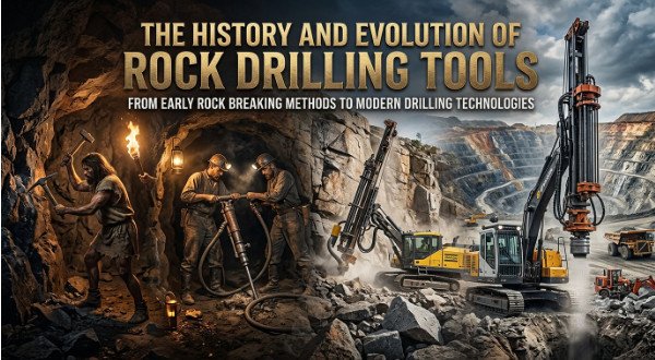 the history and evolution of rock drilling tools