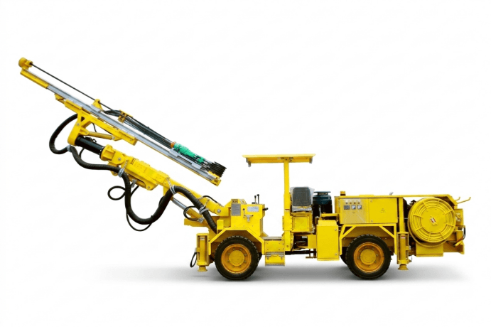self drilling pipe roof drill rig