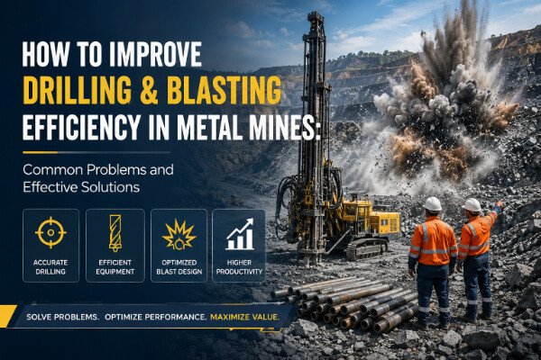 how to improve drilling and blasting efficiency in metal mines common problems and effective solutions