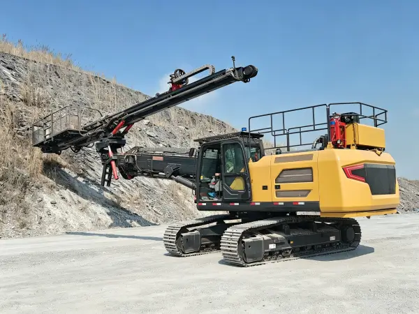 dth high lift anchor drilling rig